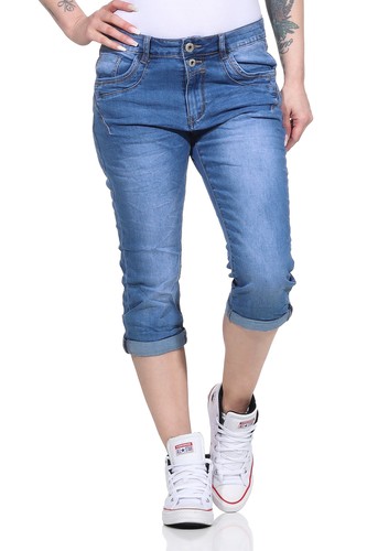 Karostar capri jeans damen - capri,