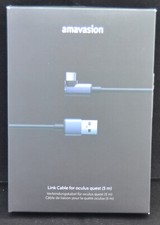 Amavasion Link Kabel Für Oculus Quest 2 [5M], USB 3.0 A auf USB C Kabel