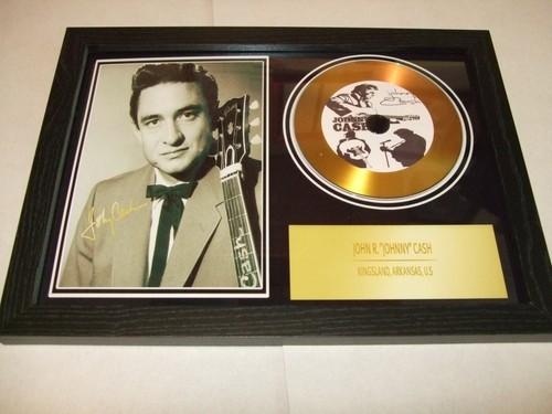 Johnny cash signed disc - cash,