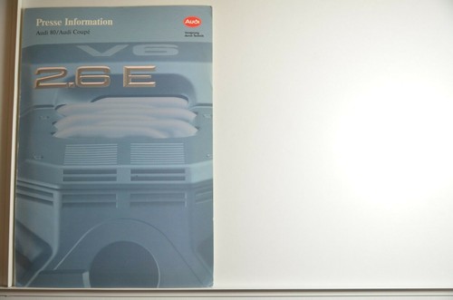 Audi presse information mappe - information,