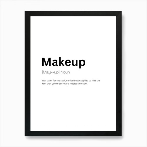 Make definition bedeutung - make-up,