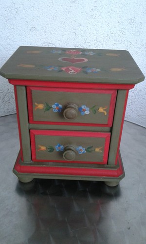Puppenhaus möbel nachtschrank - möbel,