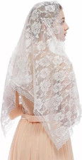Spitzenschleier Kopfbedeckung