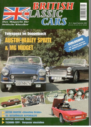 British classic cars heft - british,