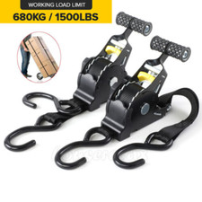 2x Automatik Spanngurt Zurrgurt mit Ratsche und Haken 340/680daN Ratschengurt 3m