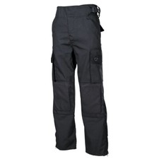 Kommandohose, "Smock", Rip Stop, schwarz Gr. S