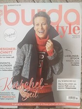 burda style 11/2019 Neu Nähen Schnittmuster  Kleider Jacken Adventskalender RAR