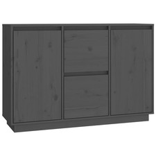 Sideboard Grau 111x34x75 cm