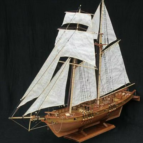 Holz schiff modell 100 - modell, 1:100