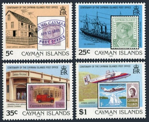 Cayman 604 607 mnh - cayman, mnh.