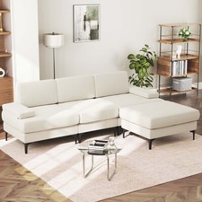 3-Sitzer Sofa Couch Ecksofa