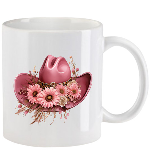 Tasse mit cowboyhut pink - cowboyhut,