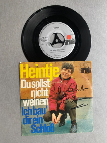Heintje original signed - heintje,