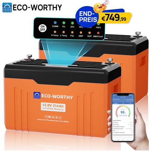 Pack 12v 314ah bluetooth - 2,