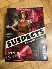 Suspects Detektivspiel Letzter