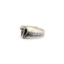 925 Silver Ring Cobra Head