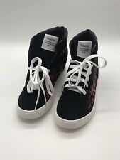 Herrenschuhe Turnschuhe Sneaker Schwarz,rot Grösse 44 Sportschuhe