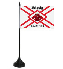Tischflagge Tischfahne Leipzig