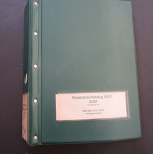 Ersatzteile-Katalog 103/1 Audi ab Modelle 70 im Ordner