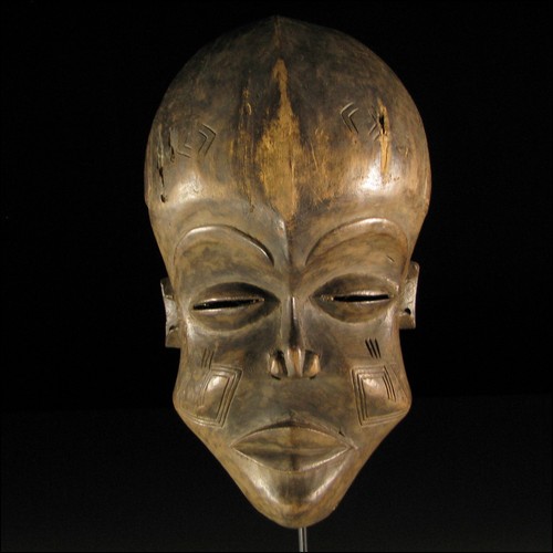 85840 maske lulua - maske, kongo