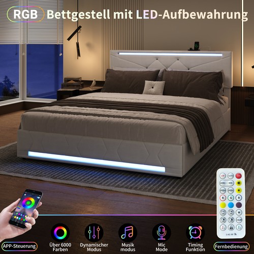 Boxspringbett polsterbett - boxspringbett,