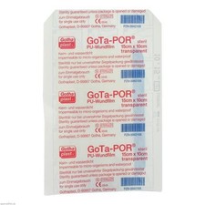 2x GOTA-POR PU Wundfilm 15x10