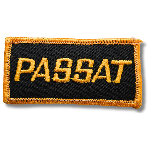 Passat schriftzug aufnäher - passat,