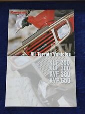 Kawasaki KLF 250 300 KVF 360 650 Prospekt 08.2002