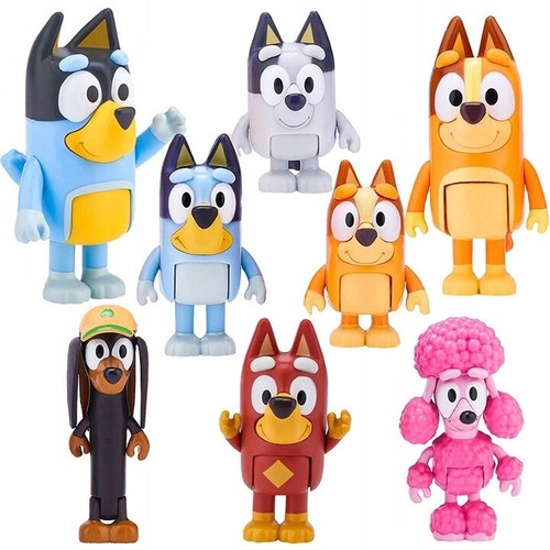 8er animationsfilm bluey puppe - bluey,