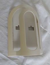 Zeitschriftenhalter für Wandbefestigung - Kunststoff - weiss - gebraucht -