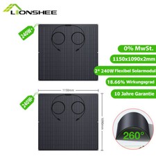 Flexibles solarmodul modul - solarmodul, pv-modul
