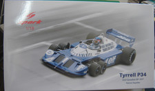 Spark Model 1:18 18S574 Tyrrell P34 Canadian GP 1977 Depailler "Neu"(681)