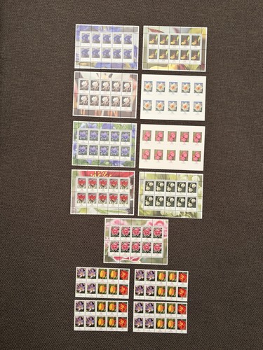 Motiv blumen briefmarken bund - blumen,