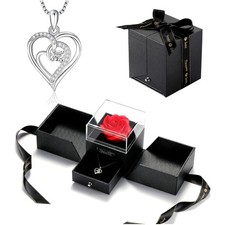 Damen Halskette, Silber Herz