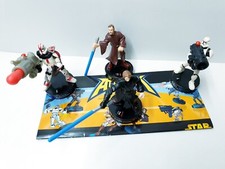 ATTACKTIX Star Wars 4 Figuren Obi Clone Commander Trooper Anakin HASBRO