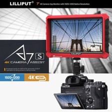 LILLIPUT A7s 7 " 4K HDMI DSLR Spiegellose Kamera Feld Monitor sony A7 A7R A7S II