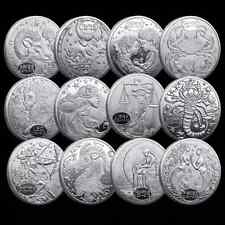 MEDAILLE - IHR STERNZEICHEN ZUR AUSWAHL - SILBER AUFLAGE - SELTEN