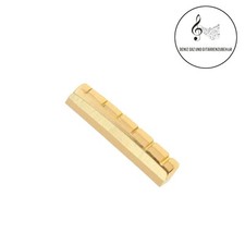 Gitarre Messing Sattel