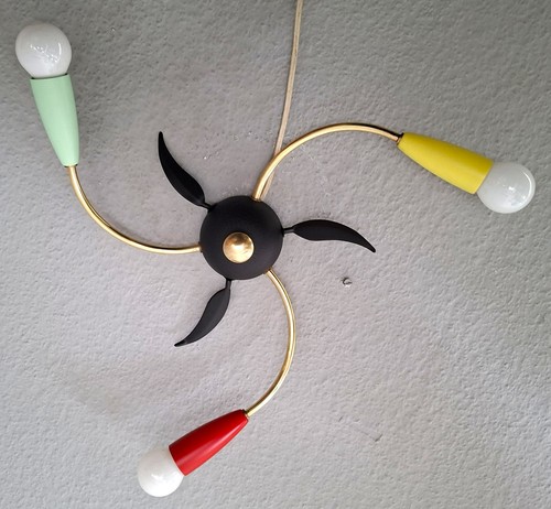 50s spinne deckenlampe - spinne, sputnik