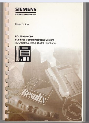 Siemens user guide - siemens, digital