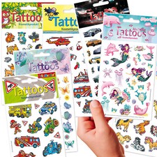 XXL KINDER TATTOOS Metallic