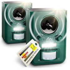 Tiervertreiber Solar Ultraschall 2x Gardigo Katzenschreck Marderabwehr Schutz