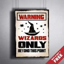 Wizards Only Beyond This Point