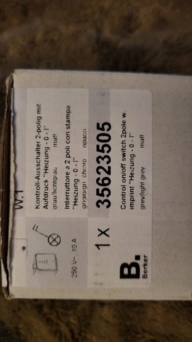 Berker kontroll ausschalter - berker, kontroll-ausschalter