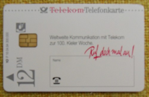 Telefonkarte deutschl 16 - deutschl., p