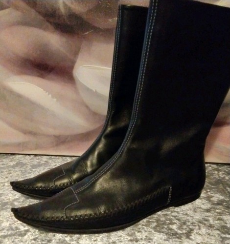 Schwarze echtleder tod s - echtleder, tod's