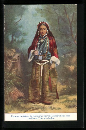 Künstler femme indigene du - künstler-ak,
