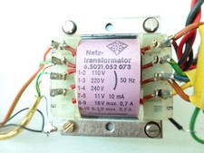 Telefunken S 600 Netztrafo Transformator