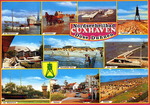 Ansichtskarte cuxhaven - ansichtskarte, (233)