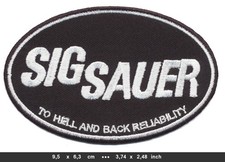 SIG SAUER Aufnäher Patches Waffen Pistolen Schützensport